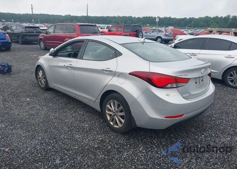 2015 Hyundai Elantra Se from USA, damaged, VIN KMHDH4AE8FU415138